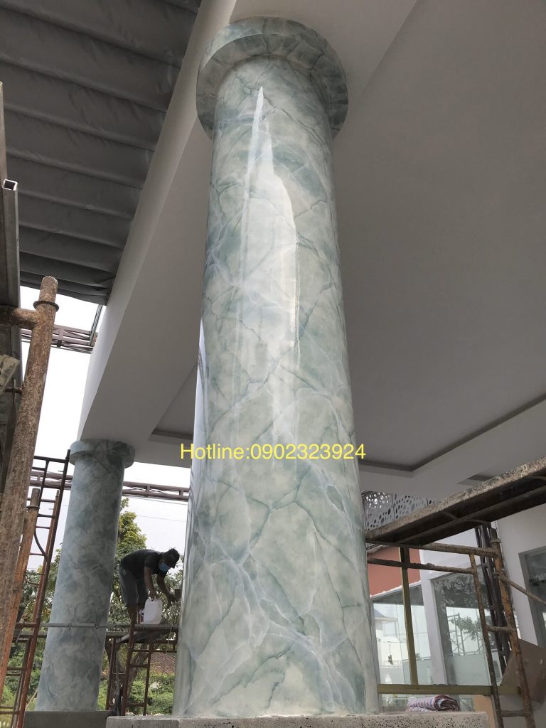 Mẫu cột giả đá đẹp