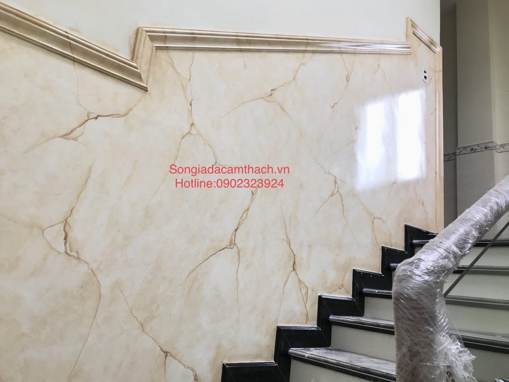 Các mẫu sơn giả đá cầu thang đẹp