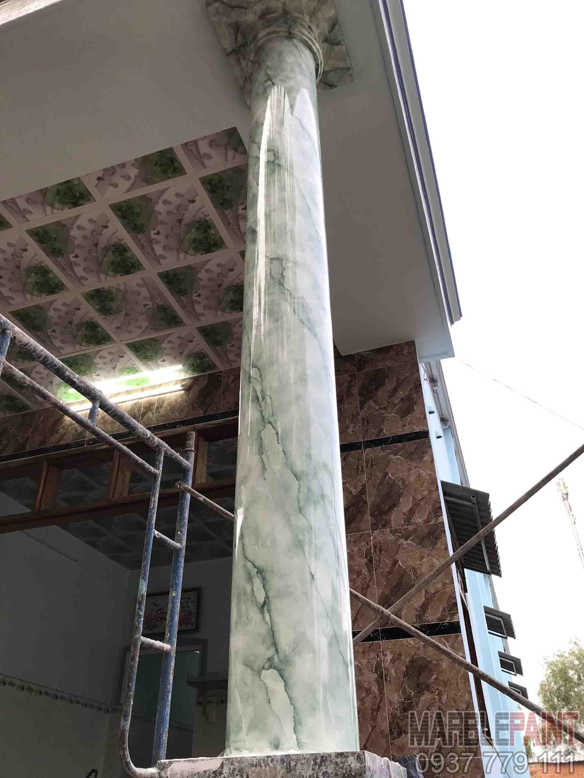 cột giả đá cẩm thạch