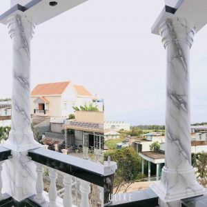 Sơn giả đá màu trắng