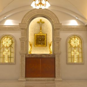 sơn giả đá nhà thờ