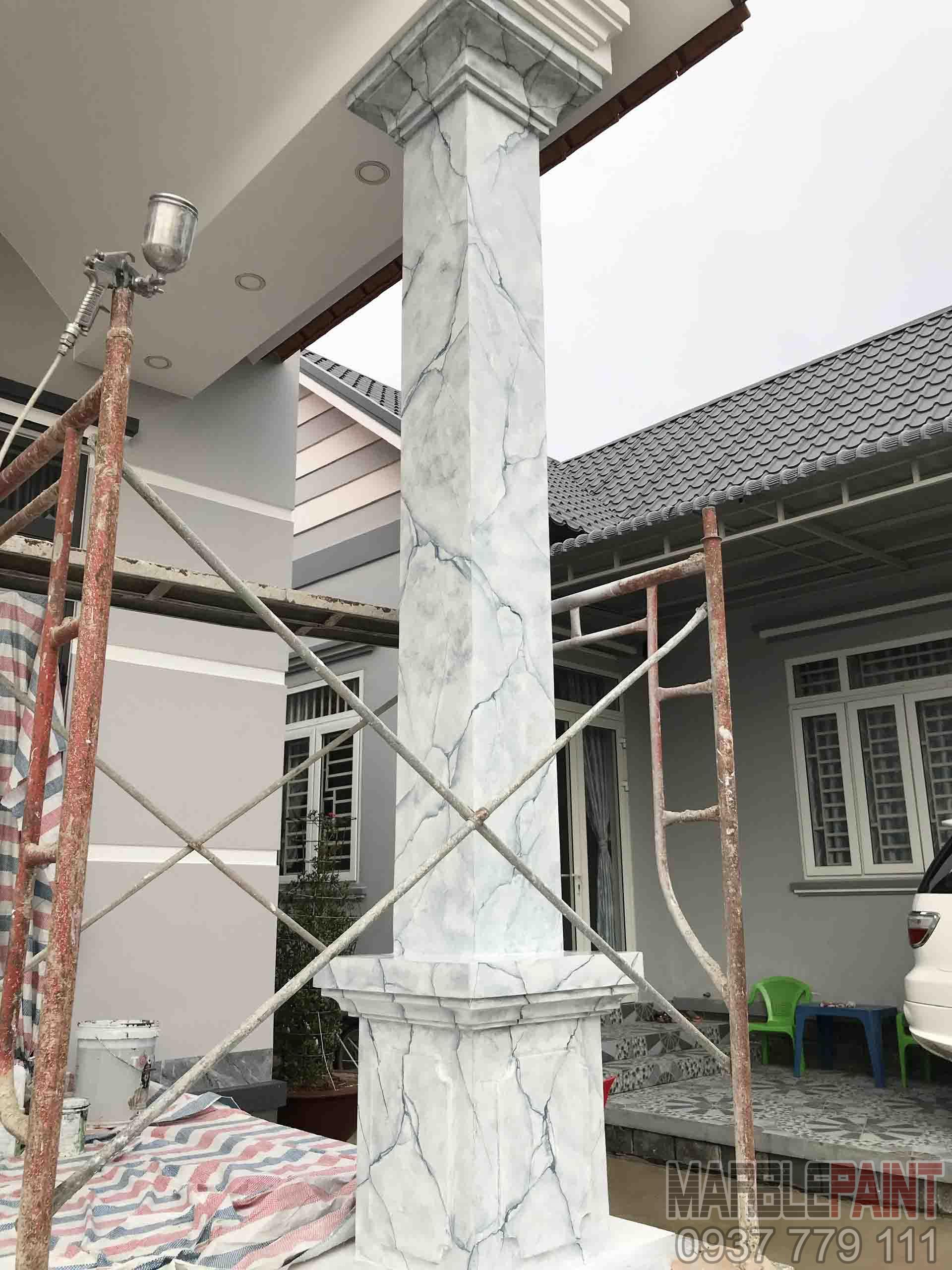 sơn giả đá vân sơn giả đá vân cột