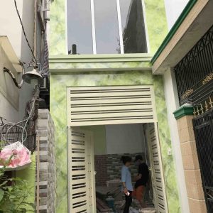 sơn giả đá tường