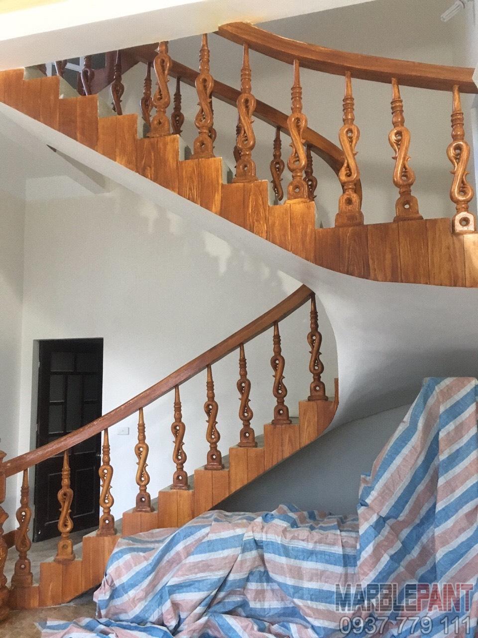 Mẫu sơn giả gỗ