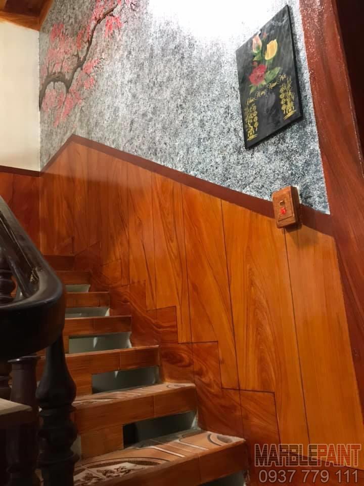 Mẫu sơn giả gỗ